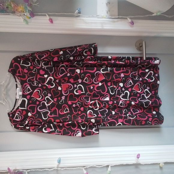 Celebrate together heart pattern dress - Picture 1 of 5